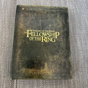 Lord of the Rings Fellowship of the Ring Special Extended DVD Edition 4-Disc Set